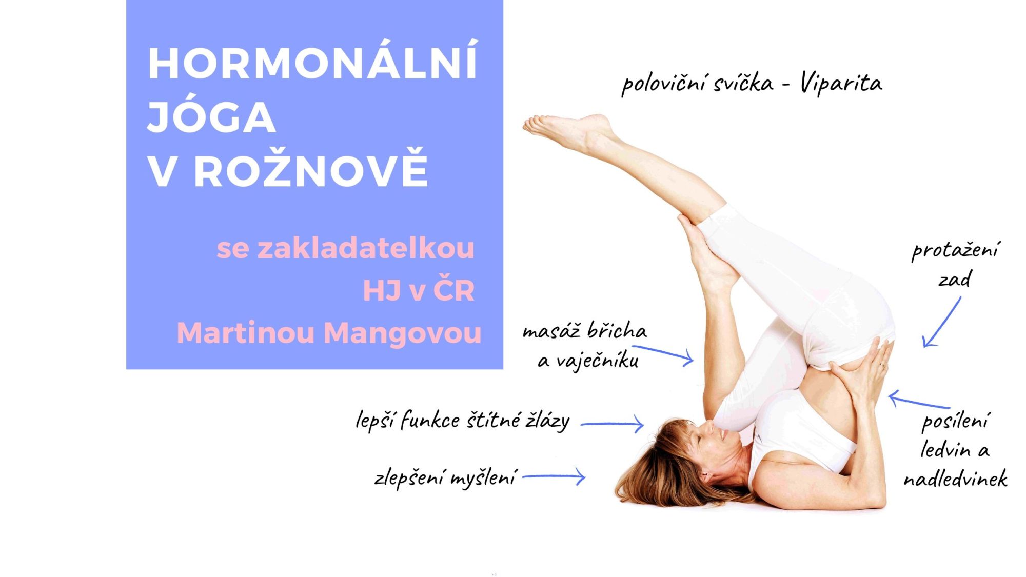 Vylaďte se Hormonální jógou Metoda MM Rožnov