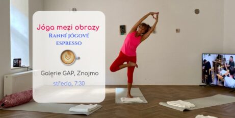 Ranní jógové espresso - jóga mezi obrazy